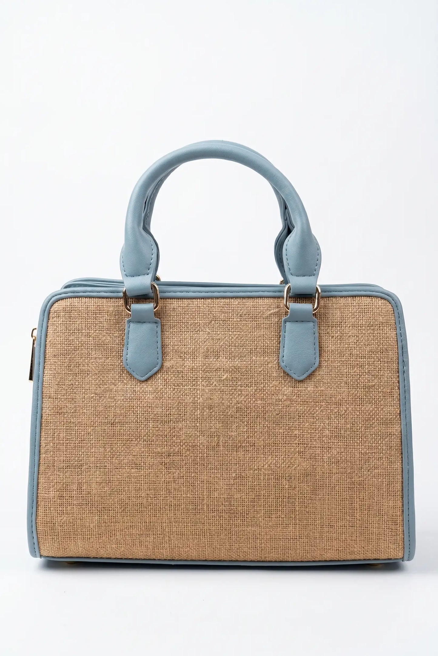 Bolso de mano y de hombro rafia con polipiel Better Life