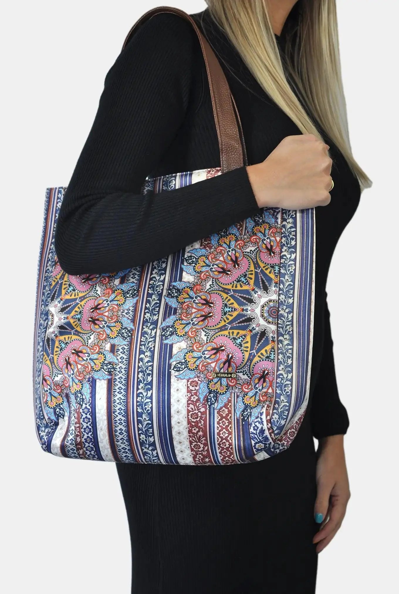 Bolso de Mujer Shopper Grande Opal Tote Mandala Fancy | CHULA Tulum - CHULA Tulum