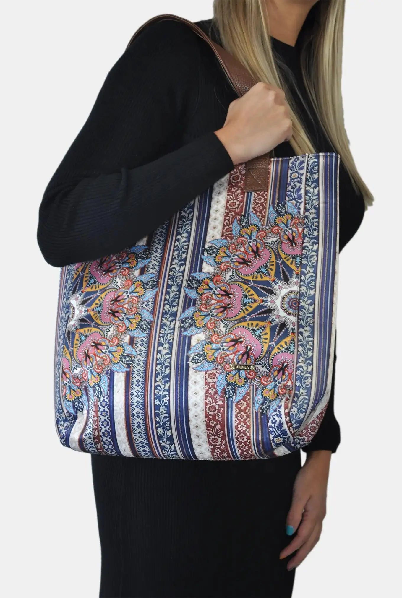 Bolso de Mujer Shopper Grande Opal Tote Mandala Fancy | CHULA Tulum - CHULA Tulum