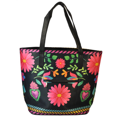 Bolso de hombro grande de mujer shopper tote Nahomi Frida Kahlo Rouse | CHULA Tulum regalo original de mujer moda sostenible