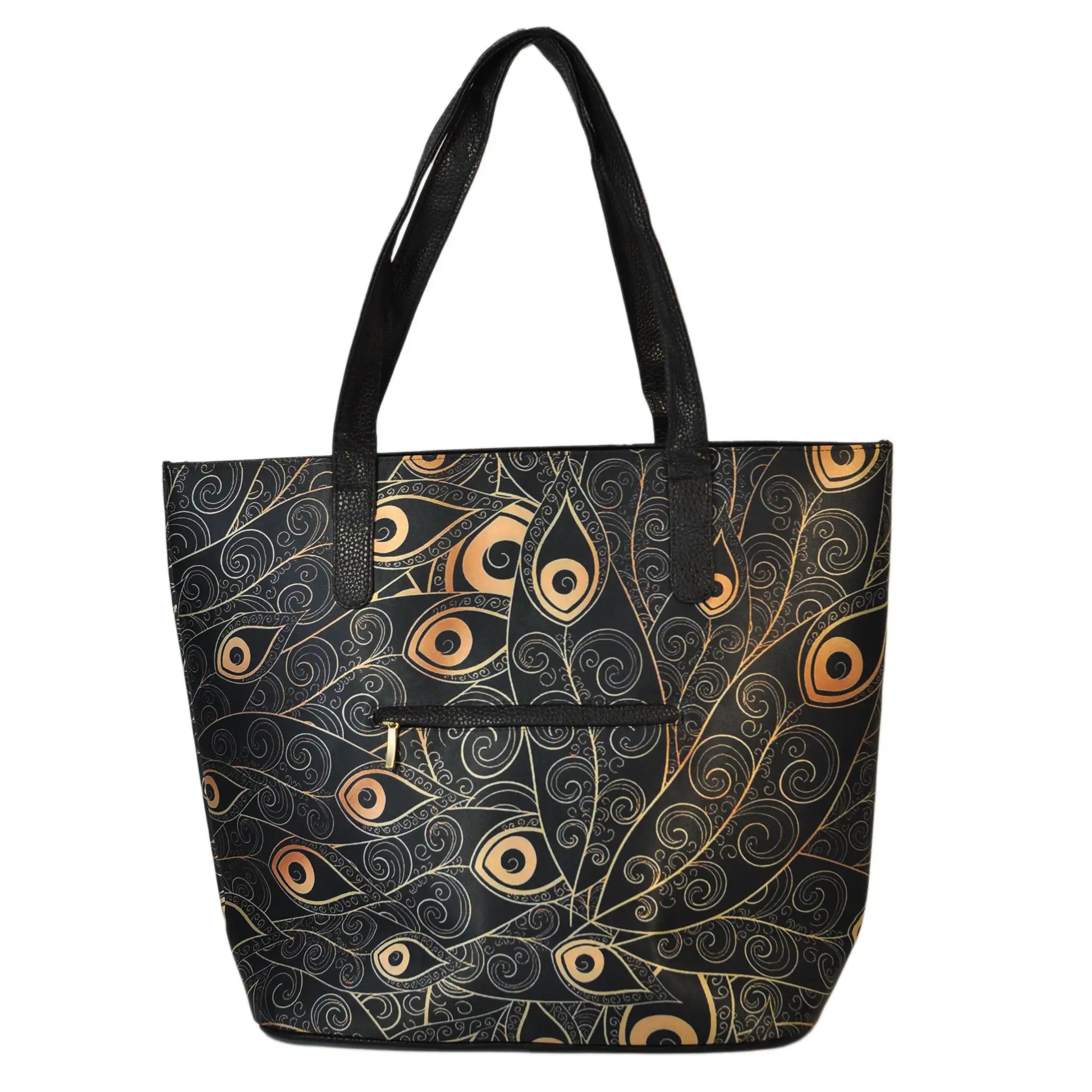 Bolso de hombro grande Nahomi de mujer Peacock Golden | CHULA Tulum bolso shopper tote regalo para mujer