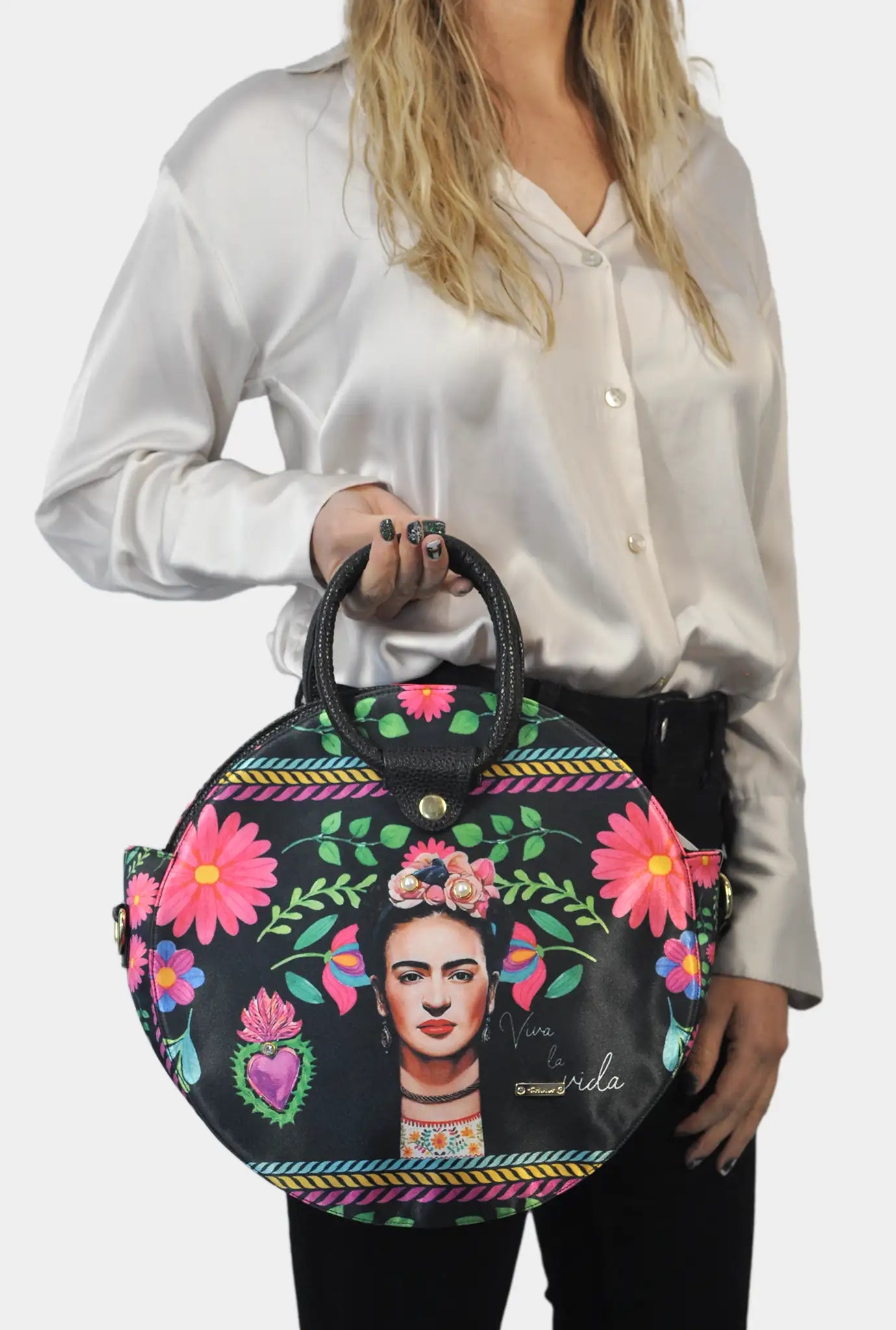 Bolso de mujer mano y bandolera mediana Anabel Frida Rouse | CHULA Tulum