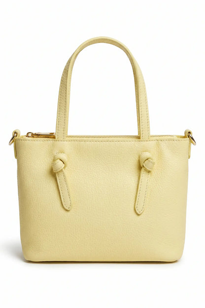 Bolso de mano pequeño en piel