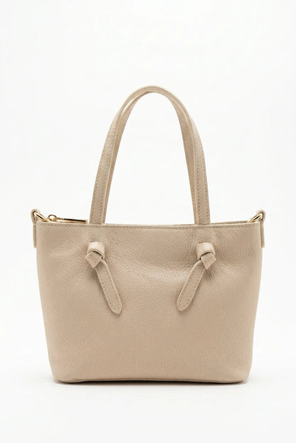 Bolso de mano pequeño en piel