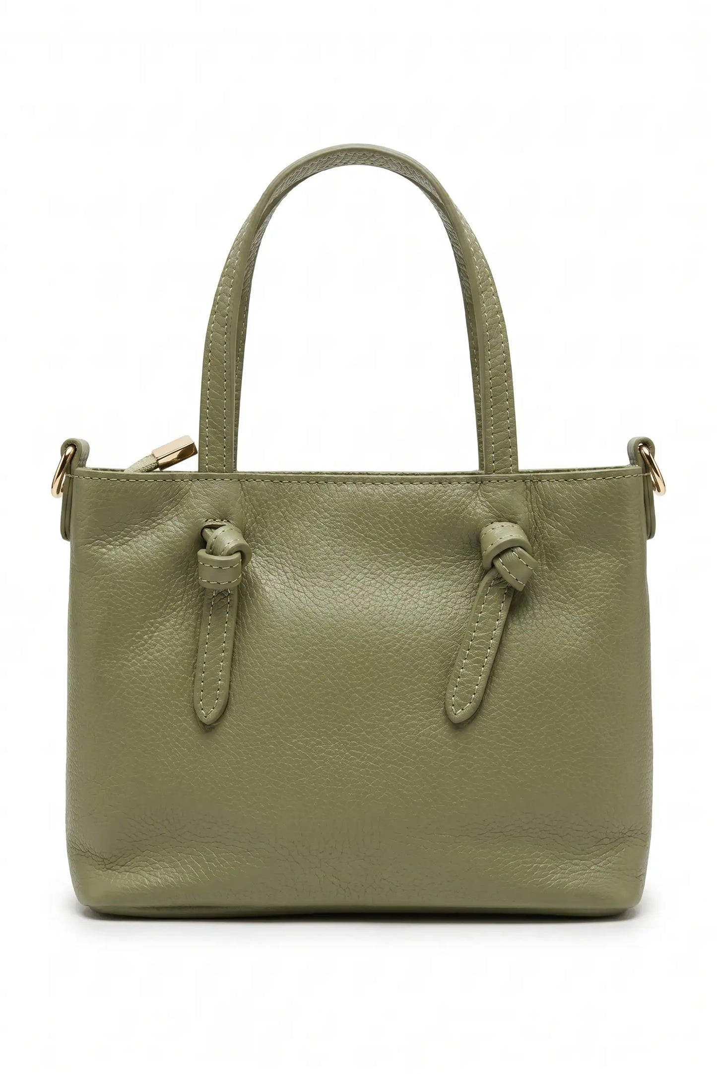 Bolso de mano pequeño en piel