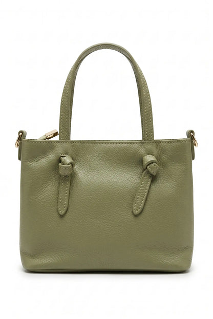 Bolso de mano pequeño en piel