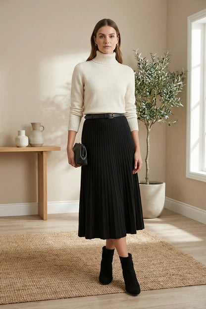 Falda larga punto canale - CHICA del Sur