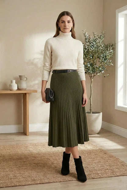 Falda larga punto canale - CHICA del Sur