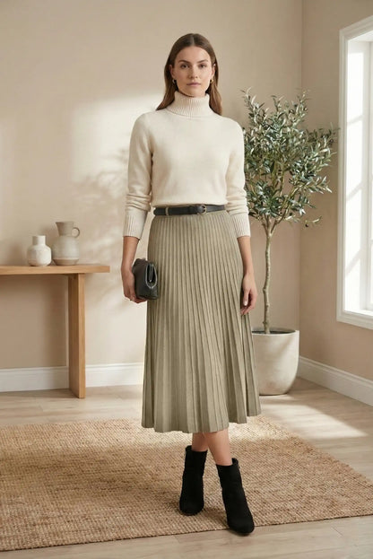 Falda larga punto canale - CHICA del Sur