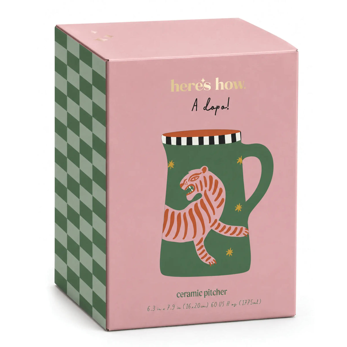 Jarra de ceramica colección A Dopo Tigre