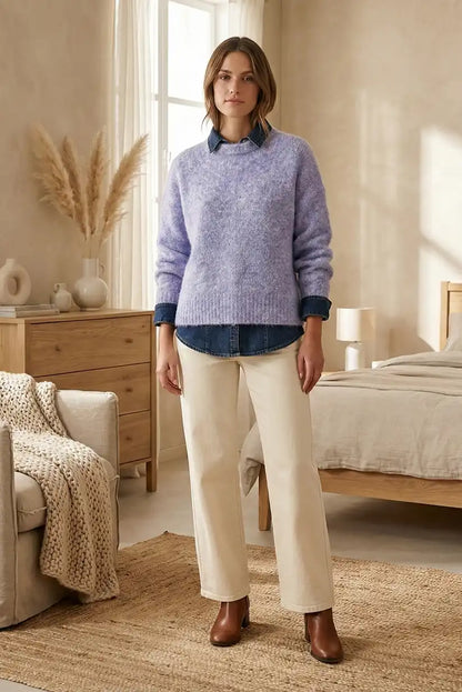 Jersey mujer azul cielo - CHICA del Sur