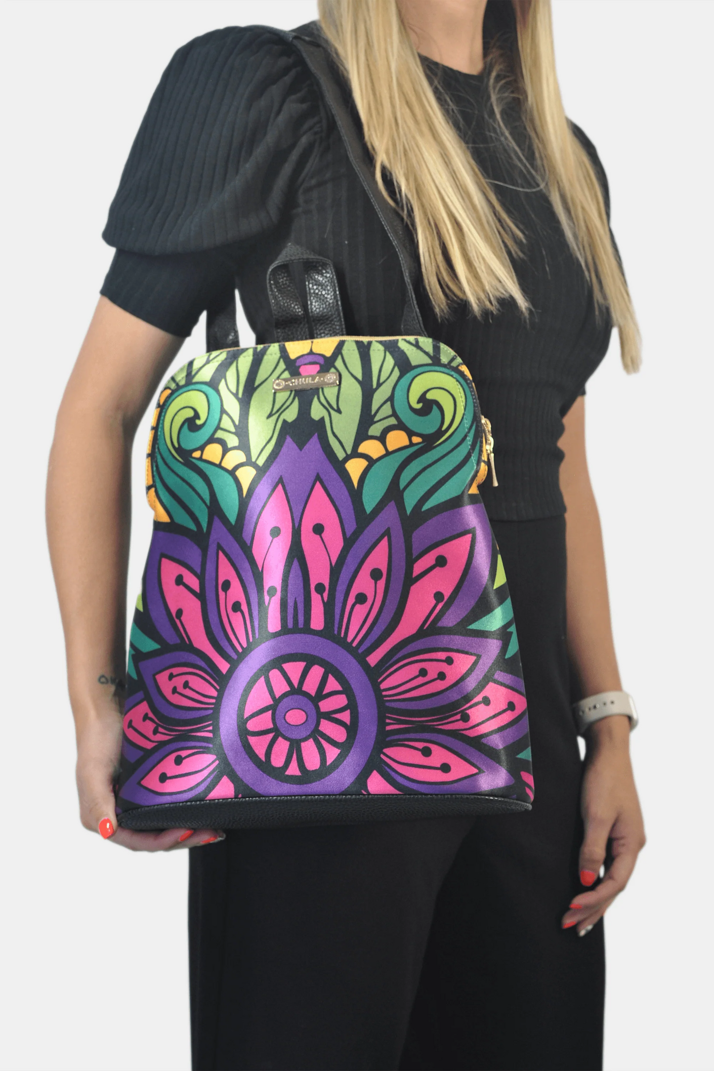 Mochila de Mujer y Bolso de hombro grande BagPack Giselle | CHULA Tulum - CHULA Tulum