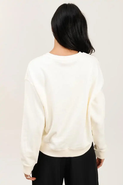 Sudadera Mujer Gatos Ilustrados Algodón Suave Casual Moderna - CHICA del Sur
