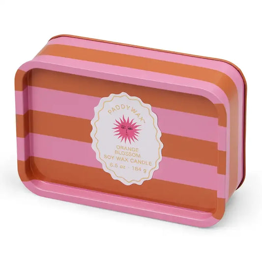 Vela en Lata Paddywax A Dopo 184 g – Orange Blossom | Aroma azahar en lata decorativa - CHICA del Sur