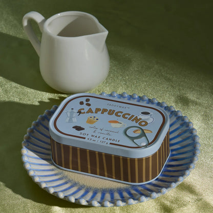 Vela Paddywax Bistro en lata 127 g. – Aroma Cappuccino: Chocolate y Cereza